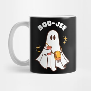 Boo-Jee Funny Ghost Halloween Mug